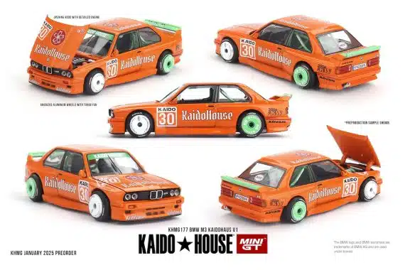 MINI GT No.177 BMW M3 KaidoHaus V1 KHMG177