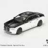 MINI GT No.959 BMW i7 xDrive60 Alpine White / Black Sapphire MGT00959