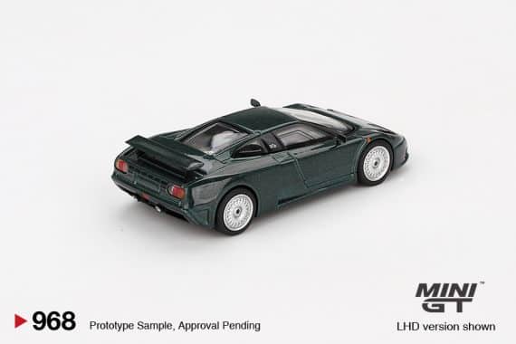 MINI GT No.968 Bugatti EB110 GT Verde Scuro MGT00968