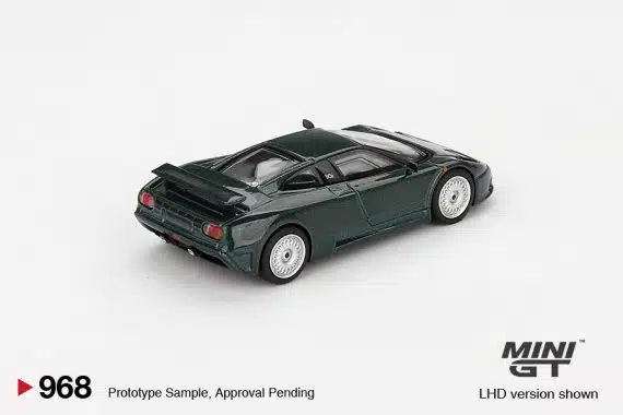 MINI GT No.968 Bugatti EB110 GT Verde Scuro MGT00968