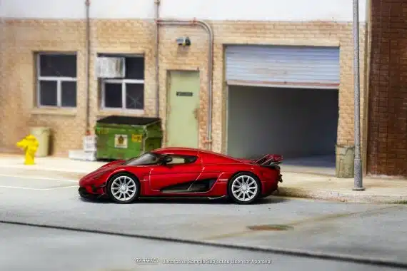 Tarmac Works 1:64 GLOBAL64 Koenigsegg Regera Red Metallic T64G-TL017-RE