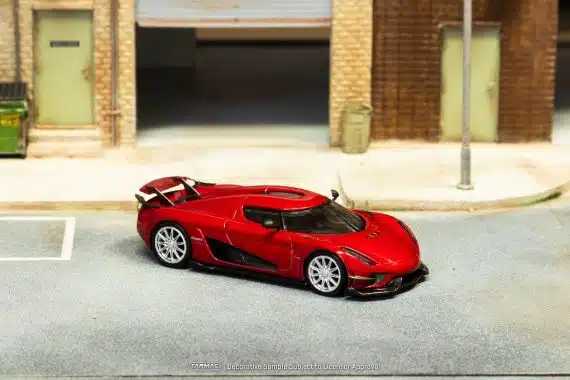 Tarmac Works 1:64 GLOBAL64 Koenigsegg Regera Red Metallic T64G-TL017-RE