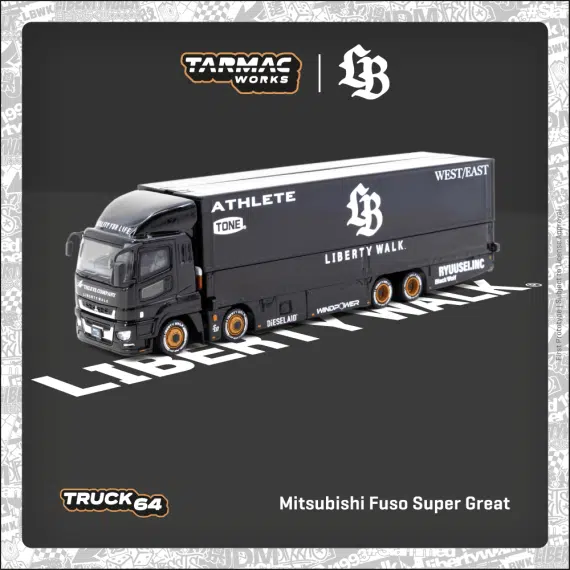 Tarmac Works 1:64 TRUCK64 Mitsubishi Fuso Super Great LB-TRUCKS T64T-TL001-LBB
