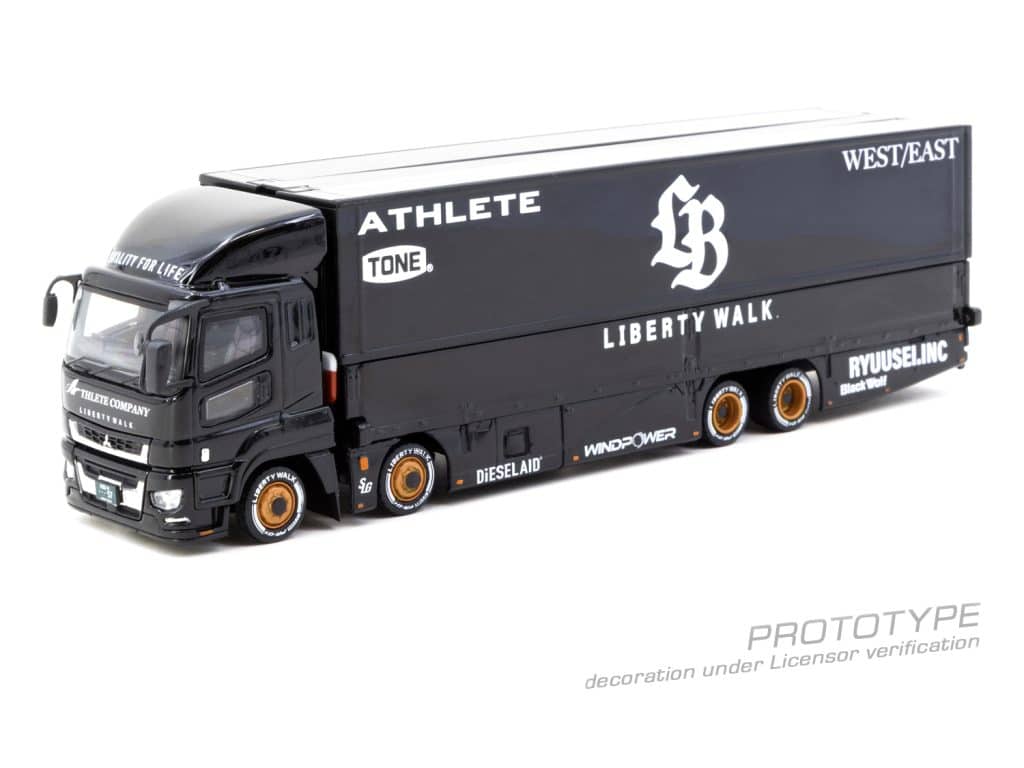 Tarmac Works 1:64 TRUCK64 Mitsubishi Fuso Super Great LB-TRUCKS T64T-TL001-LBB