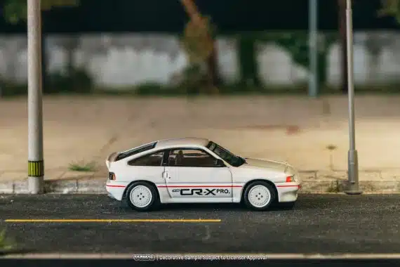 Tarmac Works 1:64 GLOBAL64 HONDA Ballade Sports MUGEN CR-X PRO White T64G-TL058-WH