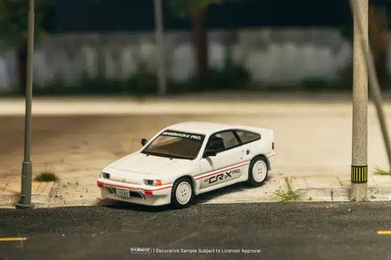 Tarmac Works 1:64 GLOBAL64 HONDA Ballade Sports MUGEN CR-X PRO White T64G-TL058-WH