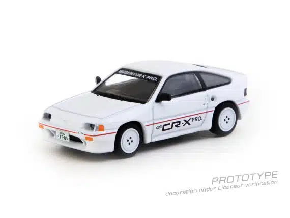Tarmac Works 1:64 GLOBAL64 HONDA Ballade Sports MUGEN CR-X PRO White T64G-TL058-WH