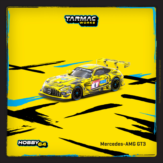 Tarmac Works 1:64 HOBBY64 Mercedes-AMG GT3 Nürburgring 24h 2023 T64-062-23NUR04