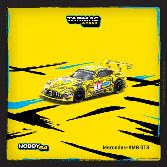 Tarmac Works 1:64 HOBBY64 Mercedes-AMG GT3 Nürburgring 24h 2023 T64-062-23NUR04
