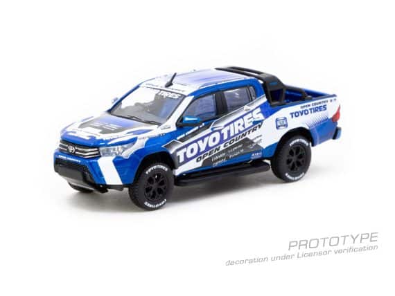 Tarmac Works 1:64 HOBBY64 Toyota Hilux Toyo Tires T64-041-TOYO