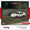 Tarmac Works 1:64 COLLAB64 Porsche 911 Carrera RS 2.7 Lightweight White/Red T64S-023-WR
