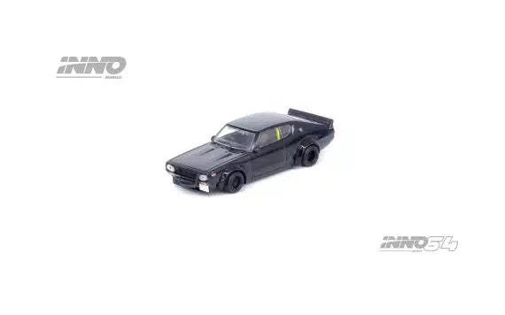 INNO64 1:64 Nissan Skyline 2000 GT-R (KPGC110) "KENMERI" Black IN64-KPGC110LB-BLA