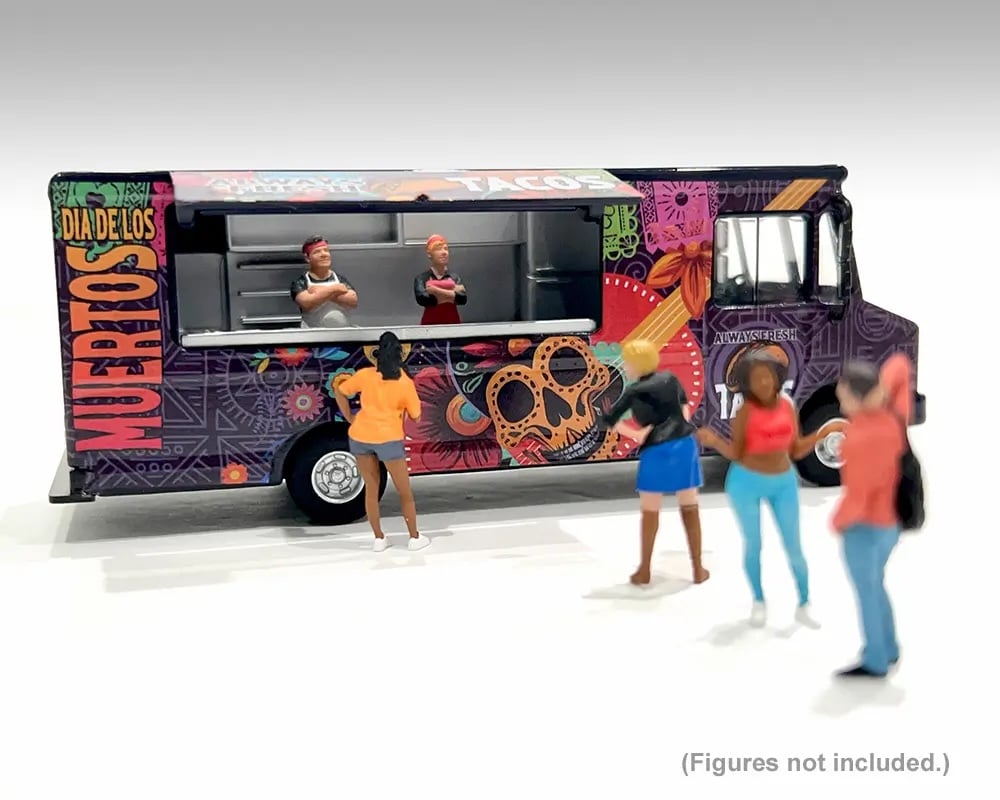 American Diorama 1:64 miJo Exclusives The Taco Truck Limited Edition AD-70100MJ