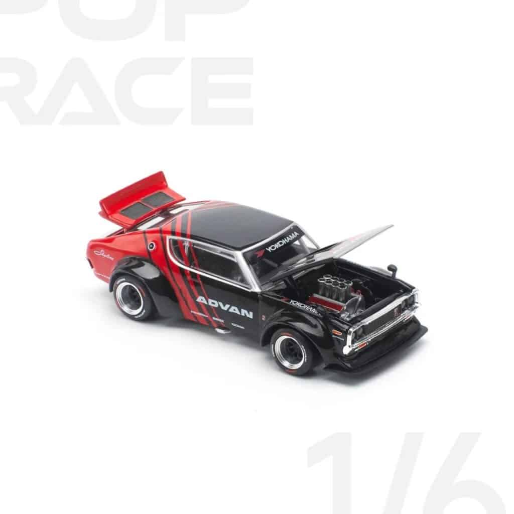 POP RACE 1:64 Skyline KPGC110 (Kenmer) PR640199
