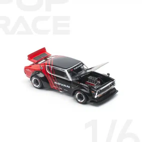 POP RACE 1:64 Skyline KPGC110 (Kenmer) PR640199