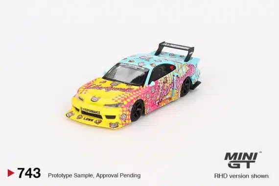 MINI GT No.743 Nissan LB-Super Silhouette S15 SILVIA LB KUMA