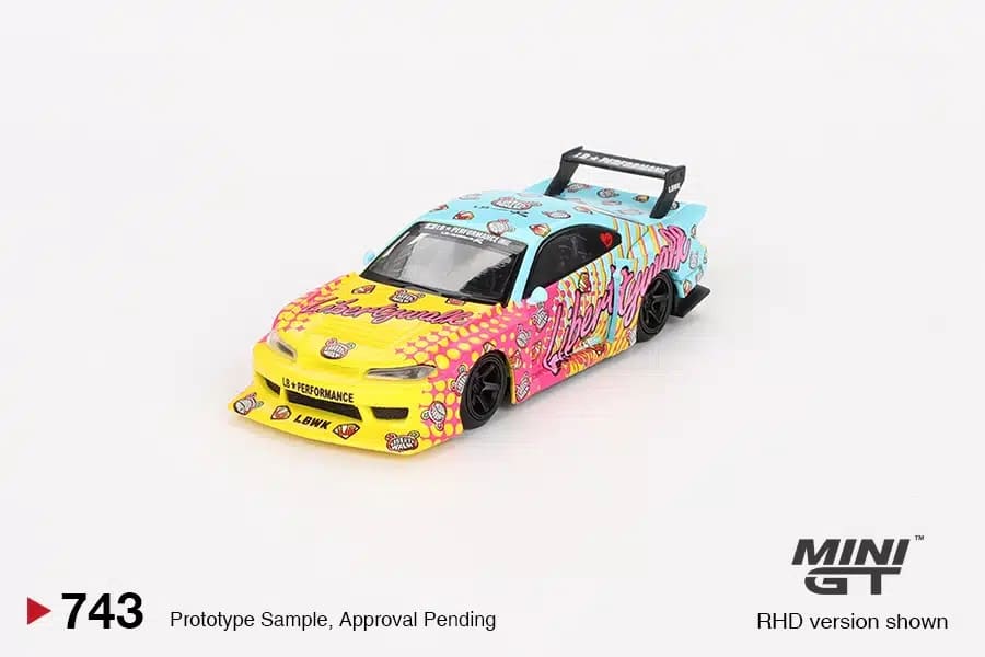 MINI GT No.743 Nissan LB-Super Silhouette S15 SILVIA LB KUMA