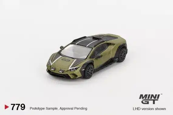 MINI GT No.779 Lamborghini Huracán Sterrato Verde Gea Matt