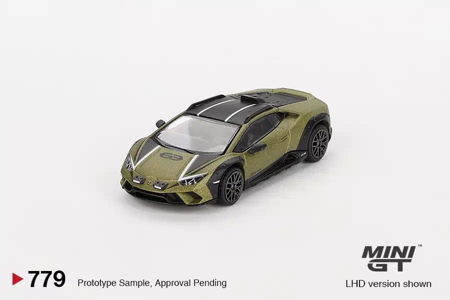 MINI GT No.779 Lamborghini Huracán Sterrato Verde Gea Matt