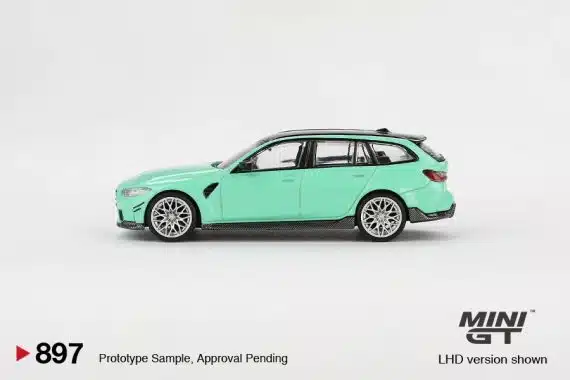 MINI GT No.897 BMW M3 M Performance Touring Mint Green MGT00897