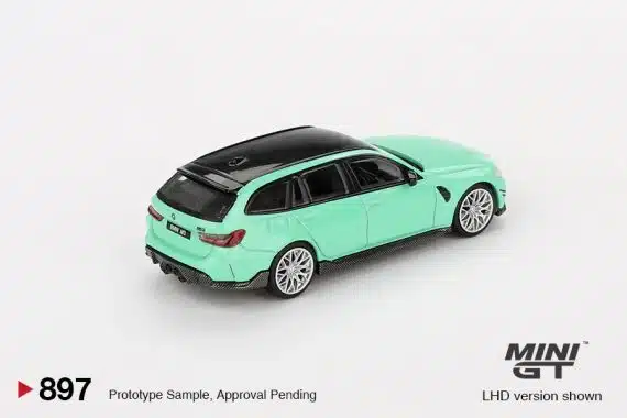 MINI GT No.897 BMW M3 M Performance Touring Mint Green MGT00897