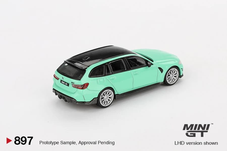MINI GT No.897 BMW M3 M Performance Touring Mint Green MGT00897