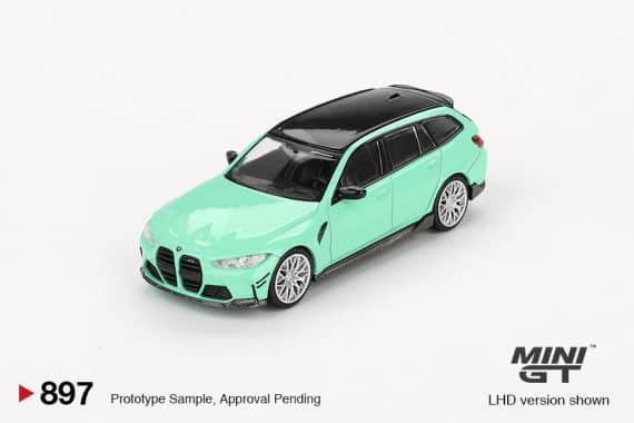 MINI GT No.897 BMW M3 M Performance Touring Mint Green MGT00897