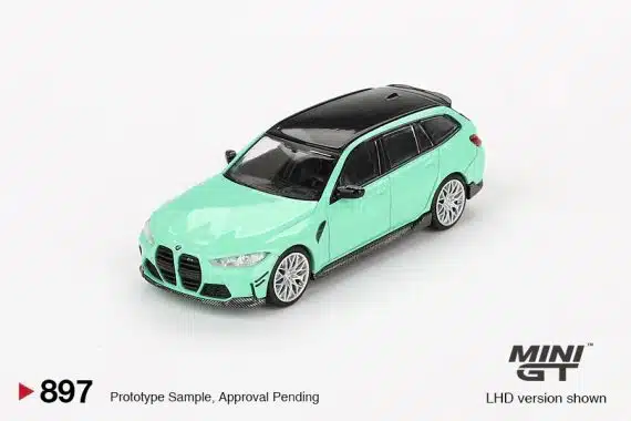 MINI GT No.897 BMW M3 M Performance Touring Mint Green MGT00897
