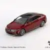 MINI GT No.970 Mercedes-Benz EQS 580 4MATIC Red Metallic MGT00970