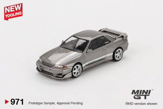 MINI GT No.971 Nissan Skyline GT-R (R32) Veilside Combat C-I Veilside Combat Grey MGT00971