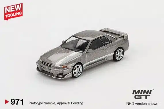 MINI GT No.971 Nissan Skyline GT-R (R32) Veilside Combat C-I Veilside Combat Grey MGT00971
