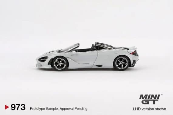 MINI GT No.973 McLaren 750S Spider Cirrus Grey MGT00973