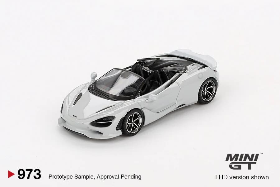 MINI GT No.973 McLaren 750S Spider Cirrus Grey MGT00973