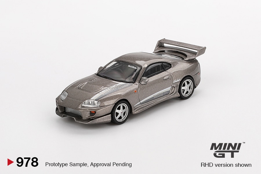 MINI GT No.978 Toyota Supra VeilSide Combat V-II Combat Grey MGT00978