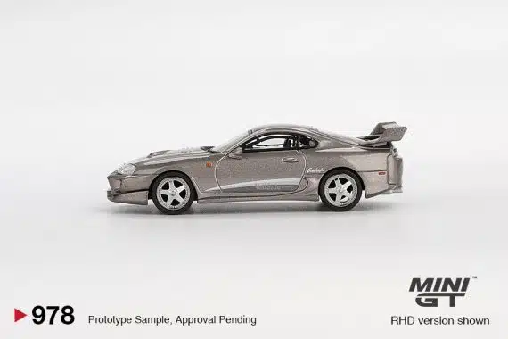 MINI GT No.978 Toyota Supra VeilSide Combat V-II Combat Grey MGT00978
