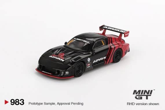 MINI GT No.983 Mazda RX-7 LB-Super Silhouette Advan MGT00983