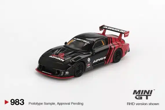 MINI GT No.983 Mazda RX-7 LB-Super Silhouette Advan MGT00983