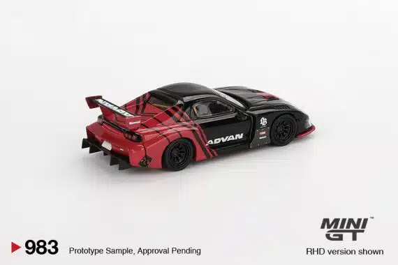 MINI GT No.983 Mazda RX-7 LB-Super Silhouette Advan MGT00983