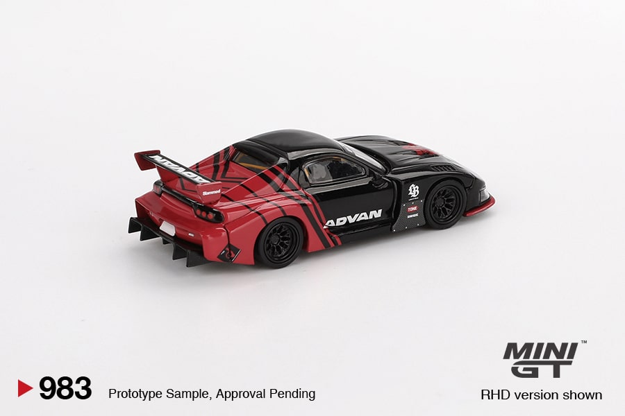 MINI GT No.983 Mazda RX-7 LB-Super Silhouette Advan MGT00983