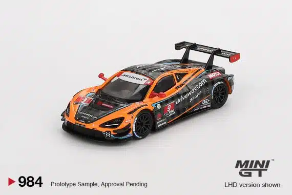 MINI GT No.984 McLaren 720S GT3 Evo Pfaff Motorsports 2024 IMSA Daytona 24 Hrs MGT00984