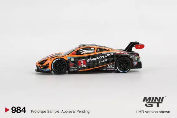 MINI GT No.984 McLaren 720S GT3 Evo Pfaff Motorsports 2024 IMSA Daytona 24 Hrs MGT00984