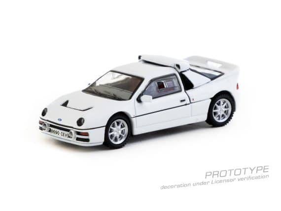 Tarmac Works 1:64 HOBBY64+ Ford RS200 White T64P-001-WH