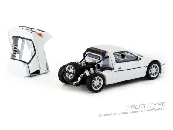 Tarmac Works 1:64 HOBBY64+ Ford RS200 White T64P-001-WH