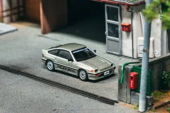 Tarmac Works 1:64 GLOBAL64 HONDA Ballade Sports MUGEN CR-X PRO Silver T64G-TL058-SL
