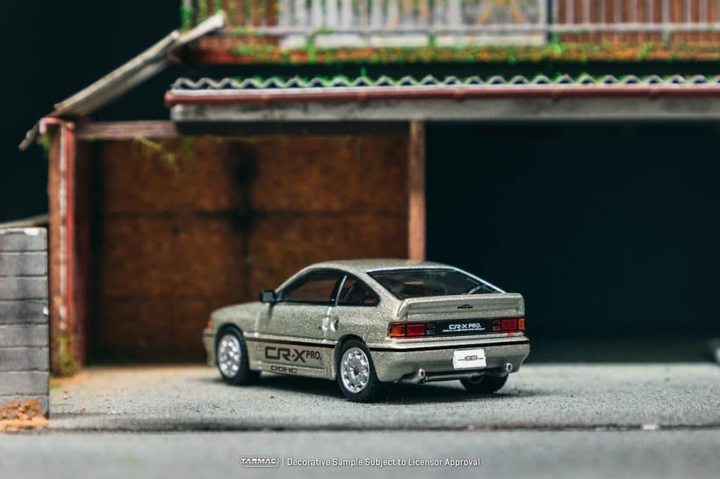 Tarmac Works 1:64 GLOBAL64 HONDA Ballade Sports MUGEN CR-X PRO Silver T64G-TL058-SL