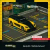 Tarmac Works 1:64 GLOBAL64 Mazda RX-7 VeilSide Fortune7 Yellow / Black T64G-075-YE