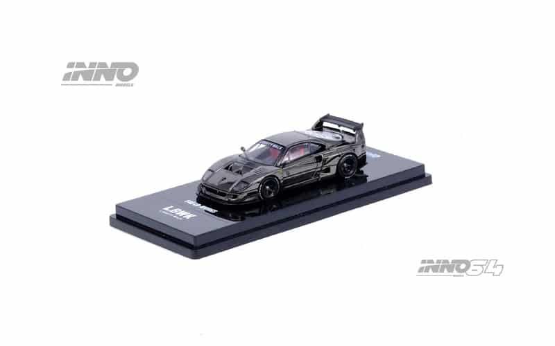 INNO64 1:64 Liberty Walk F40 Chrome Black IN60-LBWKF40-CHB