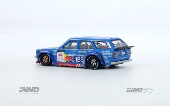 INNO64 1:64 MAD MIKE 1976 MAZDA RX3 Station Wagon D1GP Series 2024 IN64-RX3P-D1GP24