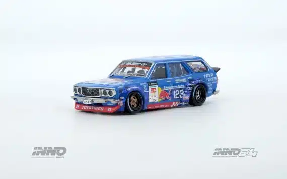 INNO64 1:64 MAD MIKE 1976 MAZDA RX3 Station Wagon D1GP Series 2024 IN64-RX3P-D1GP24