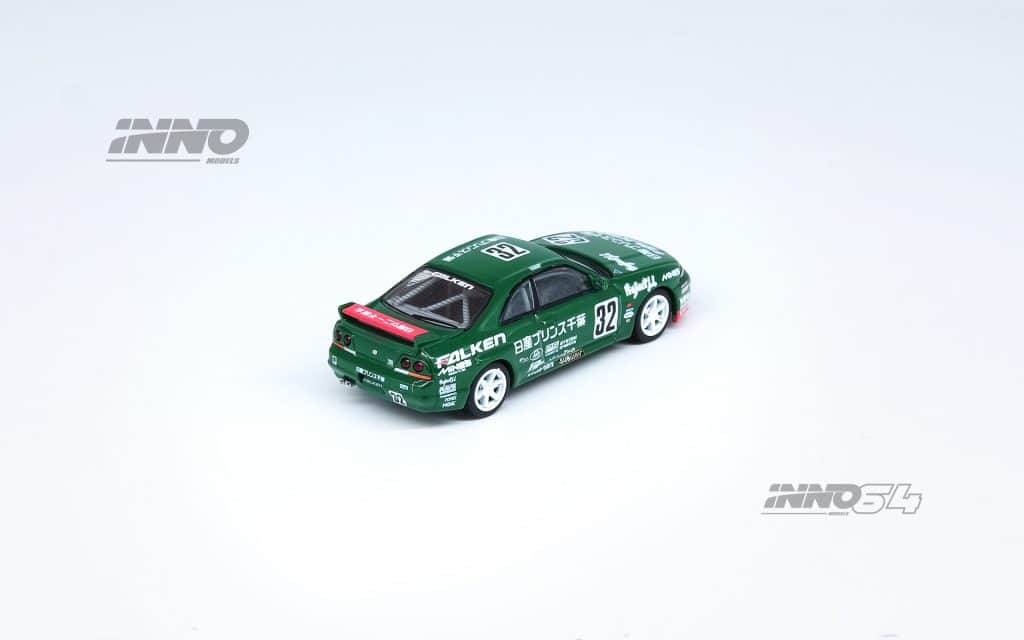 INNO64 1:64 NISSAN SKYLINE GT-R R33 #32 "PRINCE CHIBA FALKEN" N1 Super Endurance Series - TOKACHI 24H 1996